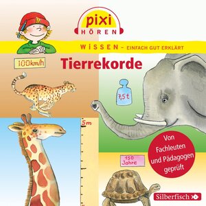 Buchcover Pixi Wissen: Tierrekorde | Cordula Thörner | EAN 9783867420952 | ISBN 3-86742-095-5 | ISBN 978-3-86742-095-2