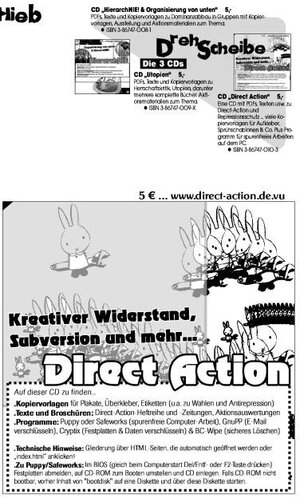 Buchcover Direct Action CD | Jörg Bergstedt | EAN 9783867470100 | ISBN 3-86747-010-3 | ISBN 978-3-86747-010-0