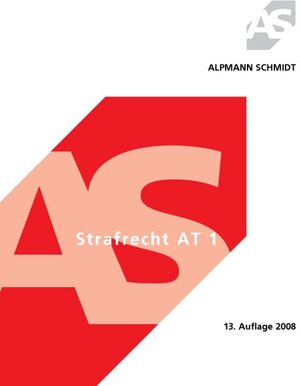 Buchcover Strafrecht AT 1 | Rolf Krüger | EAN 9783867520003 | ISBN 3-86752-000-3 | ISBN 978-3-86752-000-3