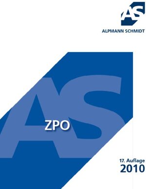 Buchcover ZPO | Walter Baumfalk | EAN 9783867521192 | ISBN 3-86752-119-0 | ISBN 978-3-86752-119-2