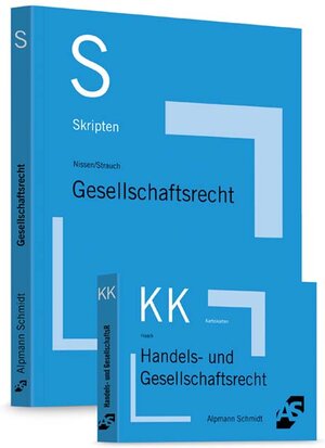 Buchcover Bundle Strauch, Skript Gesellschaftsrecht + Haack, Karteikarten Handels- und Gesellschaftsrecht  | EAN 9783867525220 | ISBN 3-86752-522-6 | ISBN 978-3-86752-522-0