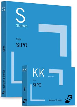 Buchcover Bundle Soyka, Skript StPO + Soyka, Karteikarten StPO  | EAN 9783867525435 | ISBN 3-86752-543-9 | ISBN 978-3-86752-543-5