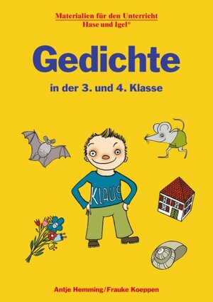 Buchcover Gedichte in der 3. und 4. Klasse | Antje Hemming | EAN 9783867608381 | ISBN 3-86760-838-5 | ISBN 978-3-86760-838-1