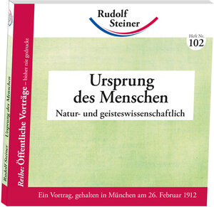 Buchcover Ursprung des Menschen | Rudolf Steiner | EAN 9783867723022 | ISBN 3-86772-302-8 | ISBN 978-3-86772-302-2