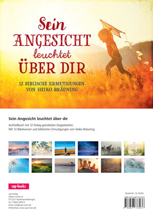 Buchcover Sein Angesicht leuchtet über dir (Aufstellbuch A5) | Heiko Bräuning | EAN 9783867733236 | ISBN 3-86773-323-6 | ISBN 978-3-86773-323-6