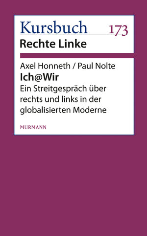 Buchcover Ich@Wir | Axel Honneth | EAN 9783867742733 | ISBN 3-86774-273-1 | ISBN 978-3-86774-273-3