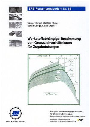 Buchcover Werkstoffabhängige Bestimmung von Grenzziehverhältnissen für Zugabstufungen | Günter Herold | EAN 9783867760102 | ISBN 3-86776-010-1 | ISBN 978-3-86776-010-2