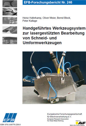 Buchcover Handgeführtes Werkzeugsystem zur lasergestützten Bearbeitung von Schneid- und Umformwerkzeugen | Heinz Haferkamp | EAN 9783867762069 | ISBN 3-86776-206-6 | ISBN 978-3-86776-206-9
