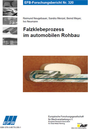 Buchcover Falzklebeprozess im automobilen Rohbau | Reimund Neugebauer | EAN 9783867763561 | ISBN 3-86776-356-9 | ISBN 978-3-86776-356-1