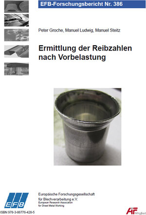 Buchcover Ermittlung der Reibzahlen nach Vorbelastung | Peter Groche | EAN 9783867764285 | ISBN 3-86776-428-X | ISBN 978-3-86776-428-5