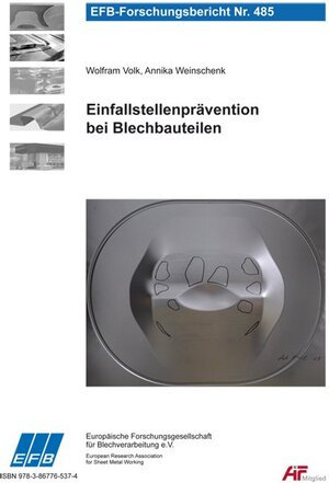 Buchcover Einfallstellenprävention bei Blechbauteilen | Wolfram Volk | EAN 9783867765374 | ISBN 3-86776-537-5 | ISBN 978-3-86776-537-4