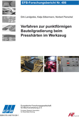 Buchcover Verfahren zur punktförmigen Bauteilgradierung beim Presshärten im Werkzeug | Dirk Landgrebe | EAN 9783867765381 | ISBN 3-86776-538-3 | ISBN 978-3-86776-538-1