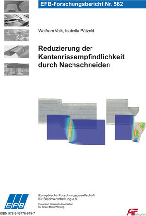 Buchcover Reduzierung der Kantenrissempfindlichkeit durch Nachschneiden | Wolfram Volk | EAN 9783867766197 | ISBN 3-86776-619-3 | ISBN 978-3-86776-619-7