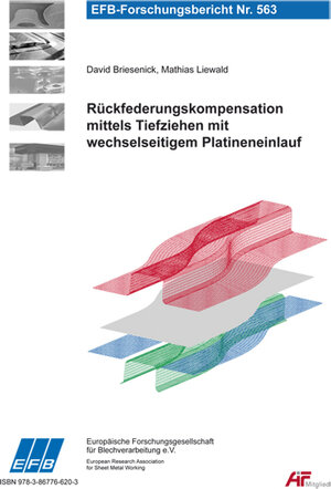 Buchcover Rückfederungskompensation mittels Tiefziehen mit wechselseitigem Platineneinlauf | David Briesenick | EAN 9783867766203 | ISBN 3-86776-620-7 | ISBN 978-3-86776-620-3
