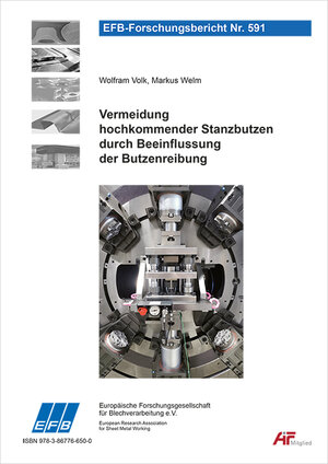 Buchcover Vermeidung hochkommender Stanzbutzen durch Beeinflussung der Butzenreibung | Wolfram Volk | EAN 9783867766500 | ISBN 3-86776-650-9 | ISBN 978-3-86776-650-0