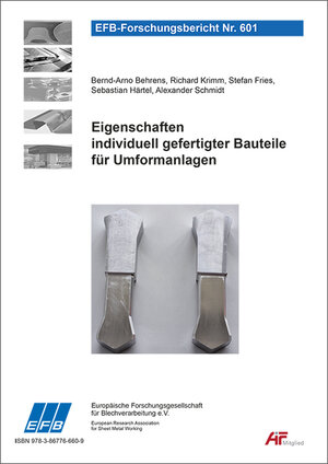 Buchcover Eigenschaften individuell gefertigter Bauteile für Umformanlagen | Bernd-Arno Behrens | EAN 9783867766609 | ISBN 3-86776-660-6 | ISBN 978-3-86776-660-9