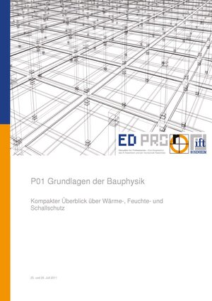 Buchcover ED PRO Seminar P01 | ift Rosenheim GmbH | EAN 9783867912860 | ISBN 3-86791-286-6 | ISBN 978-3-86791-286-0