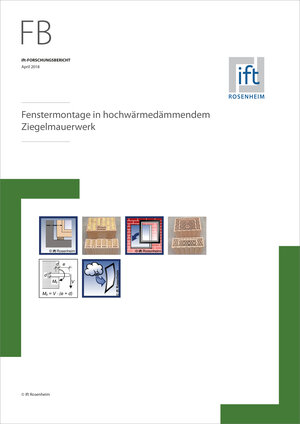 Buchcover Fenstermontage in hochwärmedämmendem Ziegelmauerwerk  | EAN 9783867914260 | ISBN 3-86791-426-5 | ISBN 978-3-86791-426-0