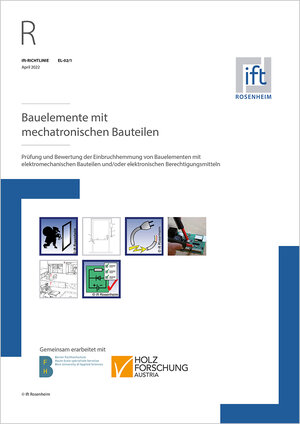 Buchcover ift-Richtlinie EL-02/1 Bauelemente mit mechatronischen Bauteilen  | EAN 9783867914789 | ISBN 3-86791-478-8 | ISBN 978-3-86791-478-9