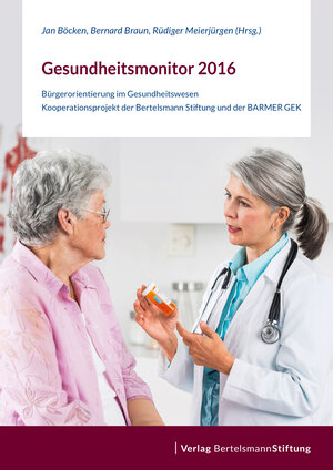 Buchcover Gesundheitsmonitor 2016  | EAN 9783867937757 | ISBN 3-86793-775-3 | ISBN 978-3-86793-775-7
