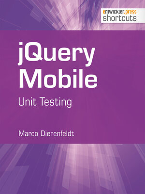 Buchcover jQuery Mobile | Marco Dierenfeldt | EAN 9783868024968 | ISBN 3-86802-496-4 | ISBN 978-3-86802-496-8