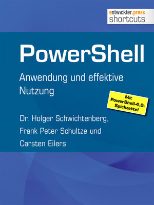 Buchcover PowerShell | Dr. Holger Schwichtenberg | EAN 9783868025286 | ISBN 3-86802-528-6 | ISBN 978-3-86802-528-6