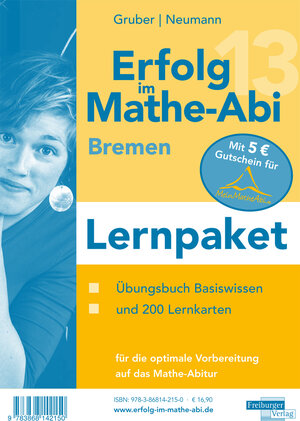 Buchcover Lernpaket Erfolg im Mathe-Abi 13 Bremen | Helmut Gruber | EAN 9783868142150 | ISBN 3-86814-215-0 | ISBN 978-3-86814-215-0