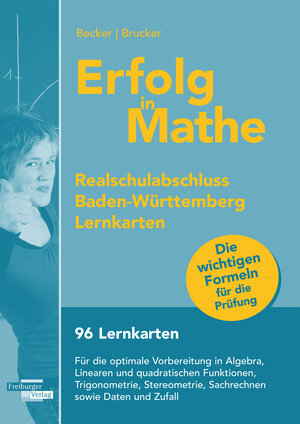 Buchcover Erfolg in Mathe: Lernkarten für den Realschulabschluss Mathematik Baden-Württemberg | Wolfgang Becker | EAN 9783868142730 | ISBN 3-86814-273-8 | ISBN 978-3-86814-273-0