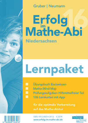 Buchcover Erfolg im Mathe-Abi 2016 Lernpaket Niedersachsen | Helmut Gruber | EAN 9783868143416 | ISBN 3-86814-341-6 | ISBN 978-3-86814-341-6