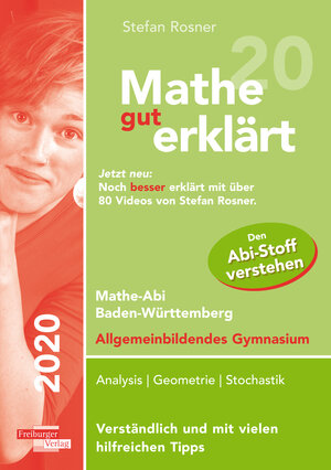 Buchcover Mathe gut erklärt 2020 Baden-Württemberg Gymnasium | Stefan Rosner | EAN 9783868145823 | ISBN 3-86814-582-6 | ISBN 978-3-86814-582-3