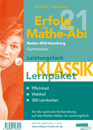 Buchcover Erfolg im Mathe-Abi 2021 Lernpaket Leistungsfach 'Klassik' Baden-Württemberg Gymnasium | Helmut Gruber | EAN 9783868146455 | ISBN 3-86814-645-8 | ISBN 978-3-86814-645-5