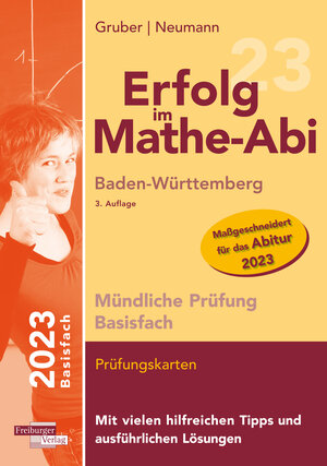 Buchcover Erfolg im Mathe-Abi 2023 Mündliche Prüfung Basisfach Baden-Württemberg | Helmut Gruber | EAN 9783868147728 | ISBN 3-86814-772-1 | ISBN 978-3-86814-772-8