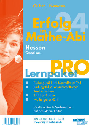 Buchcover Erfolg im Mathe-Abi 2024 Hessen Lernpaket 'Pro' Grundkurs | Helmut Gruber | EAN 9783868148565 | ISBN 3-86814-856-6 | ISBN 978-3-86814-856-5