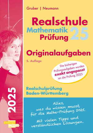 Buchcover Mathematik-Prüfung 2025 Originalaufgaben Realschule Baden-Württemberg | Helmut Gruber | EAN 9783868148978 | ISBN 3-86814-897-3 | ISBN 978-3-86814-897-8