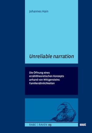 Buchcover Unreliable narration | Johannes Hain | EAN 9783868217049 | ISBN 3-86821-704-5 | ISBN 978-3-86821-704-9