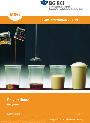 Buchcover M 044 Polyurethane (DGUV Information 213-078)  | EAN 9783868250442 | ISBN 3-86825-044-1 | ISBN 978-3-86825-044-2