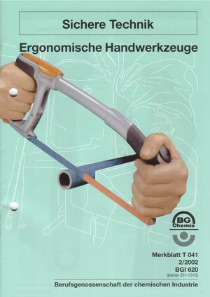 Buchcover T 041 - Ergonomische Handwerkzeuge (BGI 620)  | EAN 9783868251111 | ISBN 3-86825-111-1 | ISBN 978-3-86825-111-1
