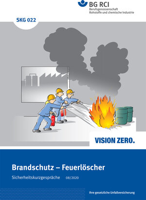 Buchcover SKG 022 Sicherheitskurzgespräch Brandschutz - Feuerlöscher  | EAN 9783868253030 | ISBN 3-86825-303-3 | ISBN 978-3-86825-303-0