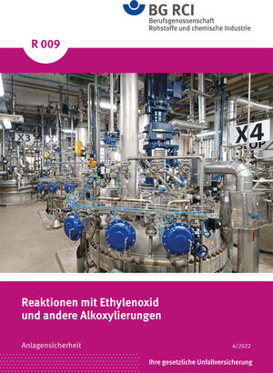 Buchcover R 009 Reaktionen mit Ethylenoxid und andere Alkoxylierungen  | EAN 9783868255003 | ISBN 3-86825-500-1 | ISBN 978-3-86825-500-3