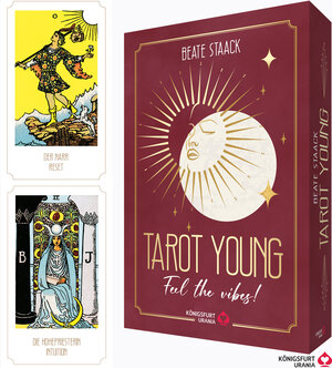 Buchcover Tarot Young - Feel the vibes | Beate Staack | EAN 9783868265859 | ISBN 3-86826-585-6 | ISBN 978-3-86826-585-9