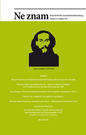 Buchcover Ne znam – Zeitschrift für Anarchismusforschung  | EAN 9783868412246 | ISBN 3-86841-224-7 | ISBN 978-3-86841-224-6