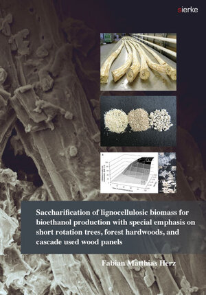 Buchcover Saccharification of lignocellulosic biomass for bioethanol production with special emphasis on short rotation trees, forest hardwoods, and cascade used wood panels | Fabian Mattias Herz | EAN 9783868448078 | ISBN 3-86844-807-1 | ISBN 978-3-86844-807-8