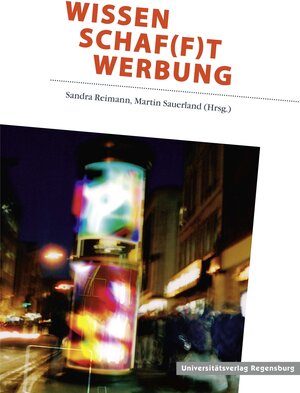 Buchcover Wissen schaf(f)t Werbung  | EAN 9783868450361 | ISBN 3-86845-036-X | ISBN 978-3-86845-036-1