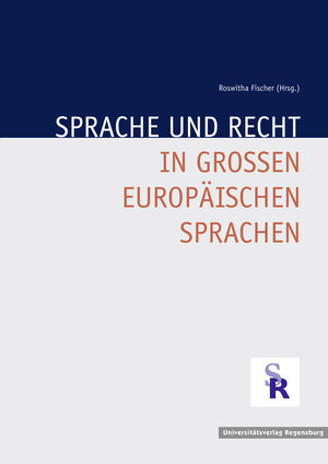 Buchcover Sprache und Recht | Roswitha Fischer | EAN 9783868450385 | ISBN 3-86845-038-6 | ISBN 978-3-86845-038-5