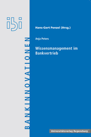 Buchcover Wissensmanagement im Bankvertrieb | Anja Peters | EAN 9783868450798 | ISBN 3-86845-079-3 | ISBN 978-3-86845-079-8