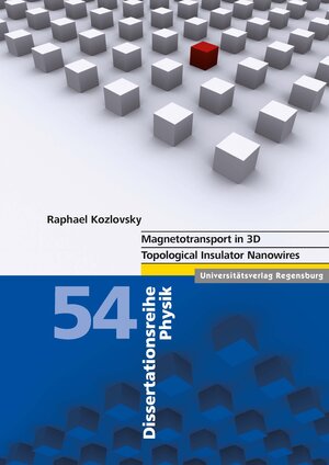 Buchcover Magnetotransport in 3D Topological Insulator Nanowires | Raphael Kozlovsky | EAN 9783868451610 | ISBN 3-86845-161-7 | ISBN 978-3-86845-161-0