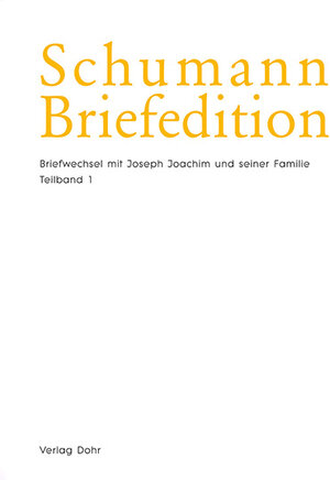 Buchcover Schumann-Briefedition / Schumann-Briefedition II.2  | EAN 9783868460131 | ISBN 3-86846-013-6 | ISBN 978-3-86846-013-1