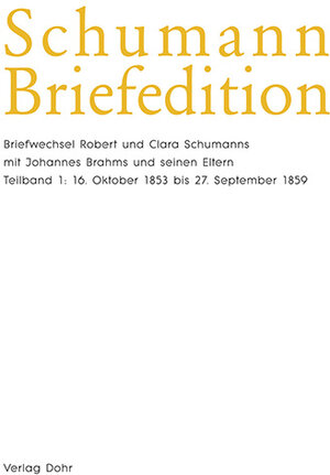 Buchcover Schumann-Briefedition / Schumann-Briefedition II.3  | EAN 9783868460148 | ISBN 3-86846-014-4 | ISBN 978-3-86846-014-8