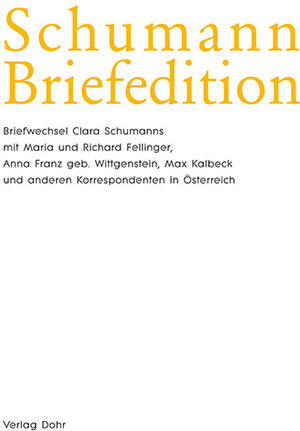Buchcover Schumann-Briefedition / Schumann-Briefedition II.4  | EAN 9783868460155 | ISBN 3-86846-015-2 | ISBN 978-3-86846-015-5