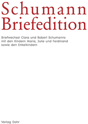 Buchcover Schumann-Briefedition / Schumann-Briefedition I.11  | EAN 9783868460490 | ISBN 3-86846-049-7 | ISBN 978-3-86846-049-0